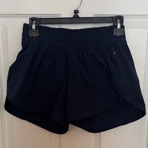 Lululemon Athletica Dark Blue Women's Athletic Shorts